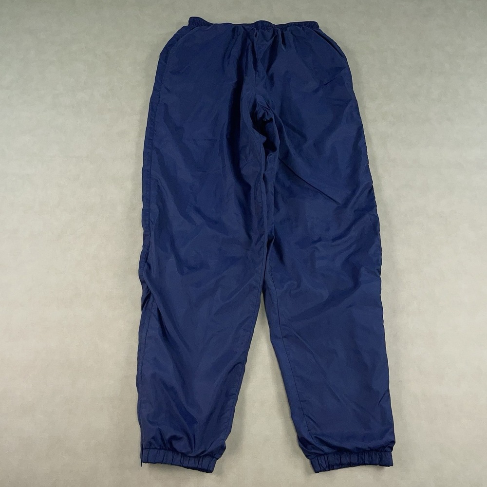 Vintage 90's Nike Windbreaker Track Pants Blue Adult Size Medium White Tag Lined